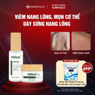 Kem Viêm Nang Lông FOLLICAS Làm Giảm Mụn Lưng, Mụn Ngực, Viêm Lỗ Chân Lông, Giúp Sáng Da, Mờ Thâm 50G