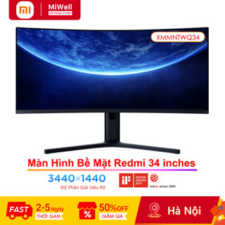 Xiaomi/Redmi Màn hình cong máy tính 30/34 inch 144Hz Tốc độ làm mới thấp để bảo vệ mắt cho văn phòng học tập