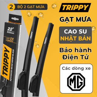Cặp Gạt mưa ô tô MG - Lưỡi gạt Nhật Bản nhập khẩu - Chính hãng TRIPPY - Bảo hành điện tử - Gạt mưa MG