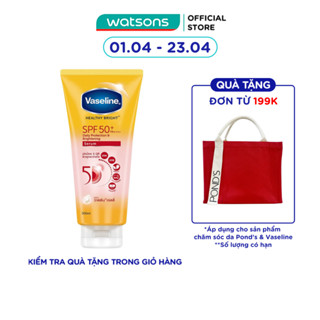 Tinh Chất Chống Nắng Toàn Thân Vaseline Brightening Serum SPF50+ PA++++ 300ml