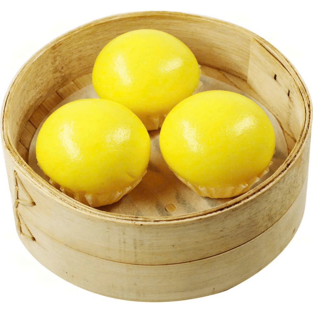 Sét 6 Bánh Bao Nhân Kim Sa có nhân bùi bùi của trứng muối