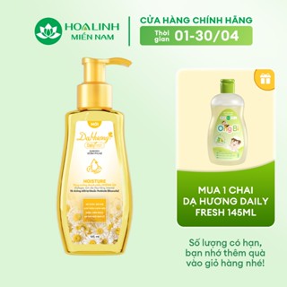 {MỚI} Dung dịch vệ sinh Dạ hương Daily Fresh Moisture - Tăng cường thành phần DƯỠNG ẨM 145ml