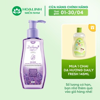 {MỚI} Dung dịch vệ sinh Dạ Hương Daily Fresh Dịu nhẹ - Phù hợp cho DA NHẠY CẢM 145ml