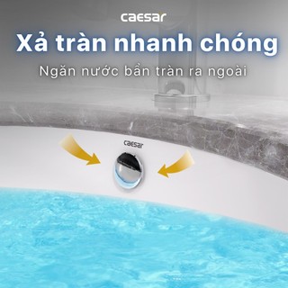 Chậu Rửa Lavabo Âm Bàn L5115 - CAESAR (Hàng Chính Hãng)