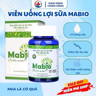 Viên Uống Lợi Sữa Mabio Giúp Sữa Về Nhanh,Hỗ Trợ Tình Trạng Tắc Tia Sữa