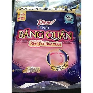 Băng vệ sinh Diana ban đêm dạng quần free size M-L 360 độ chống tràn mọi tư thế Sản Phẩm của Unicharn