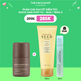[LivestreamxHannah Olala 4.4] Phấn Che Khuyết Điểm Tóc THE FACE SHOP Quick Hair Puff 7g