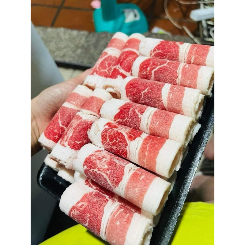 THỊT BÒ BA CHỈ MỸ CUỘN 450 - 500Gr