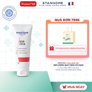 [Date 3/2026] Kem dưỡng ẩm phục hồi da tổn thương Stanhome Sos Cica giảm khô ngứa mẫn đỏ mụn nước cho da nhạy cảm