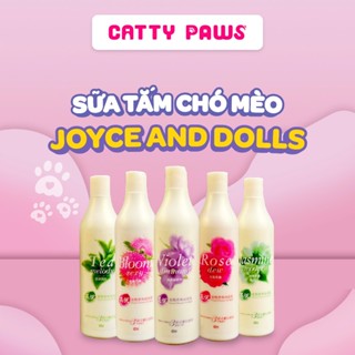 Sữa tắm cho chó mèo hương nước hoa Joyce and Dolls dưỡng mượt lông siêu lưu hương 400ml