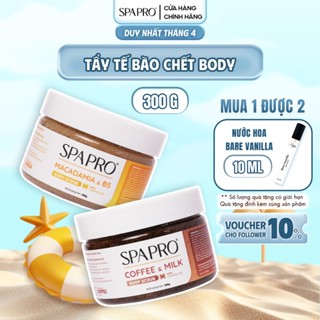 [MUA 1 TẶNG 1] Tẩy Tế Bào Da Chết Body Nguyên Chất SPAPRO Sạch Cơ Thể Mềm Mại Làn Da 300G