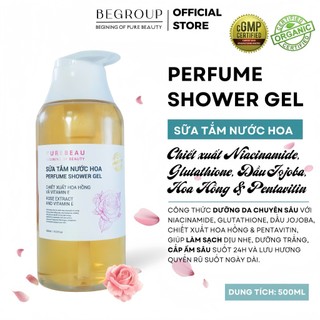 Sữa tắm cao cấp hương nước hoa sang chảnh PERFUME SHOWER GEL 500ml 