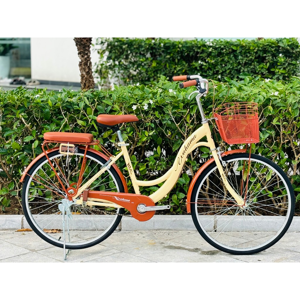 Xe đạp mini Wahama VH New 2025(Tặngđèn+chắnchân+khoá +chuông+ lụcgiác)