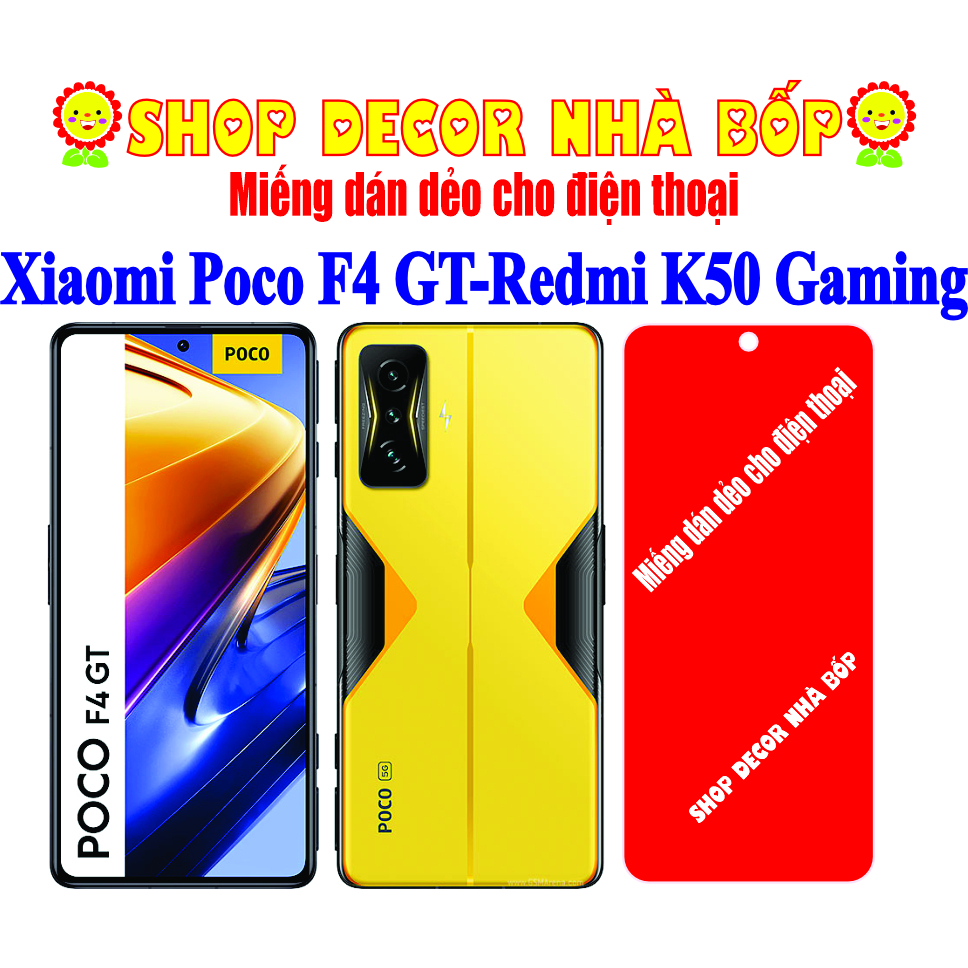 Cường lực dẻo bảo vệ màn hình điện thoại Poco F4 -GT K50 Gaming (K50Gaming)