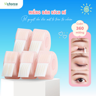 Miếng dán kích mí lưới tàng hình, kích mí tròn đều, phù hợp mọi dáng mắt, không lộ.
