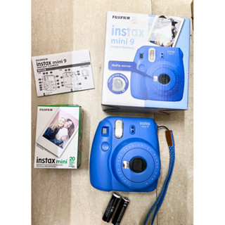 Máy chụp ảnh lấy liền Fujifilm Instax Mini 9 tặng kèm pin và 1 hộp film 10 tấm date 2026