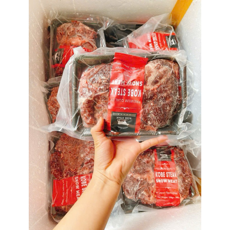 Thịt má đào bò aukobe 1kg❤️GIÁ SỈ❤️xào nhúng lẩu kho…