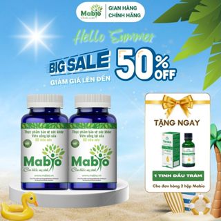 Mabio Lợi Sữa Dành Cho Các Mẹ Sau Sinh Bị Mất Sữa Ít Sữa Combo 2 Hộp Lợi Sữa Mabio Tặng 1 Tràm Yarako