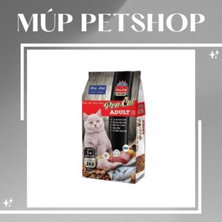 Hạt Cho Mèo Pro Cat 2kg - Thức Ăn Cho Mèo Trưởng Thành Trên 1 Tuổi