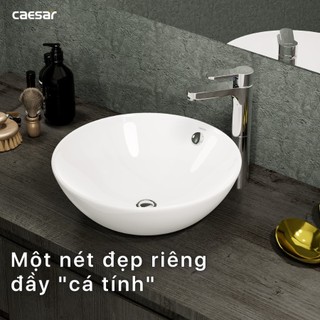 Chậu Rửa Lavabo Đặt Trên Bàn L5215 - CAESAR (Hàng Chính Hãng)