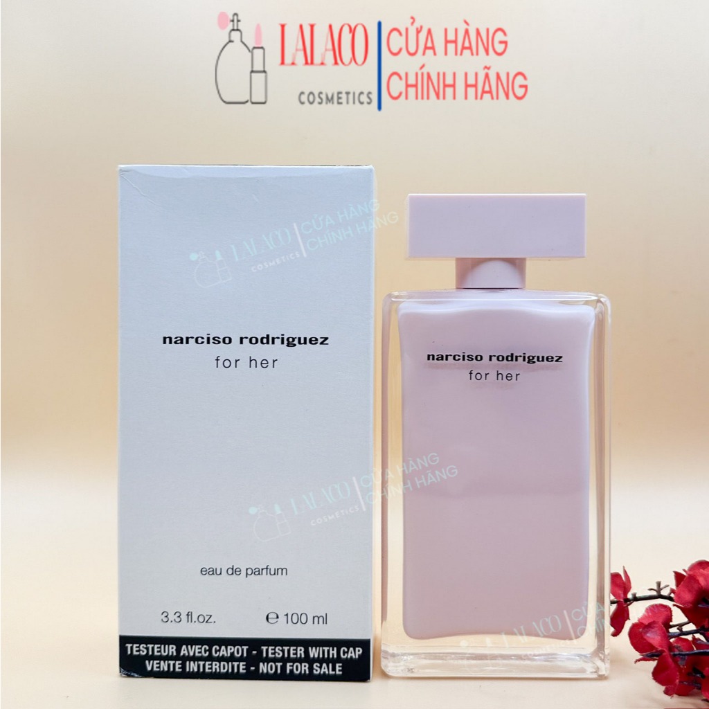 Nước hoa nữ Tester Narciso Rodriguez For Her EDP 100ml