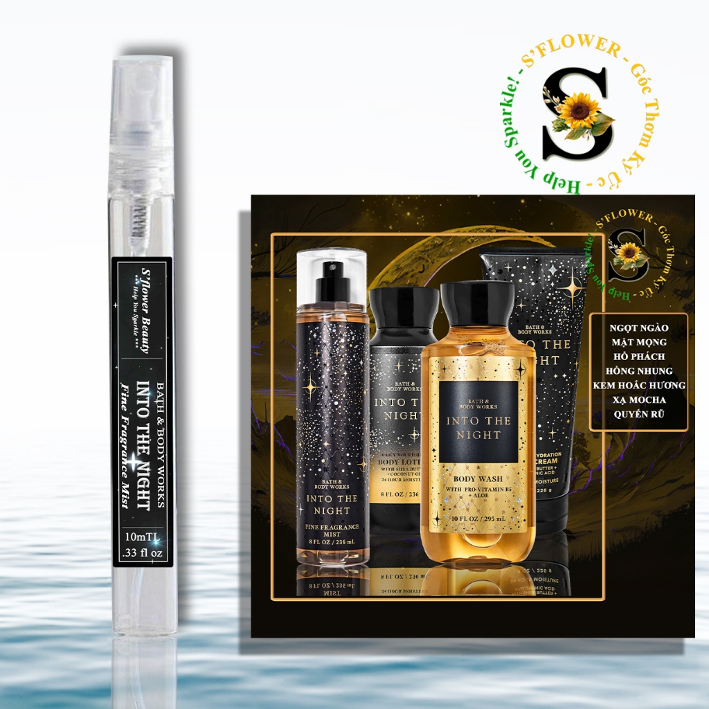 Siêu Mini 10ml | Sweet & Warm | Auth US | Xịt Thơm Nước Hoa Toàn Thân Bath & Body Works Fine Fragrance Body Mist | BigBuy360 - bigbuy360.vn