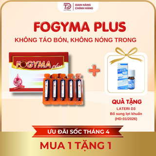 Sắt cho bà bầu Fogyma Plus | Sắt sau sinh cho mẹ khoẻ, bổ sung thêm axit folic cho mẹ bầu và vitamin B12