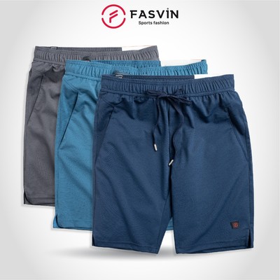 Quần Đùi Nam FASVIN Vải Nylon cao cấp Đẹp Hàng Nhà Máy Chất Lượng Cao Thể Thao Hay Mặc Nhà S24618.HN