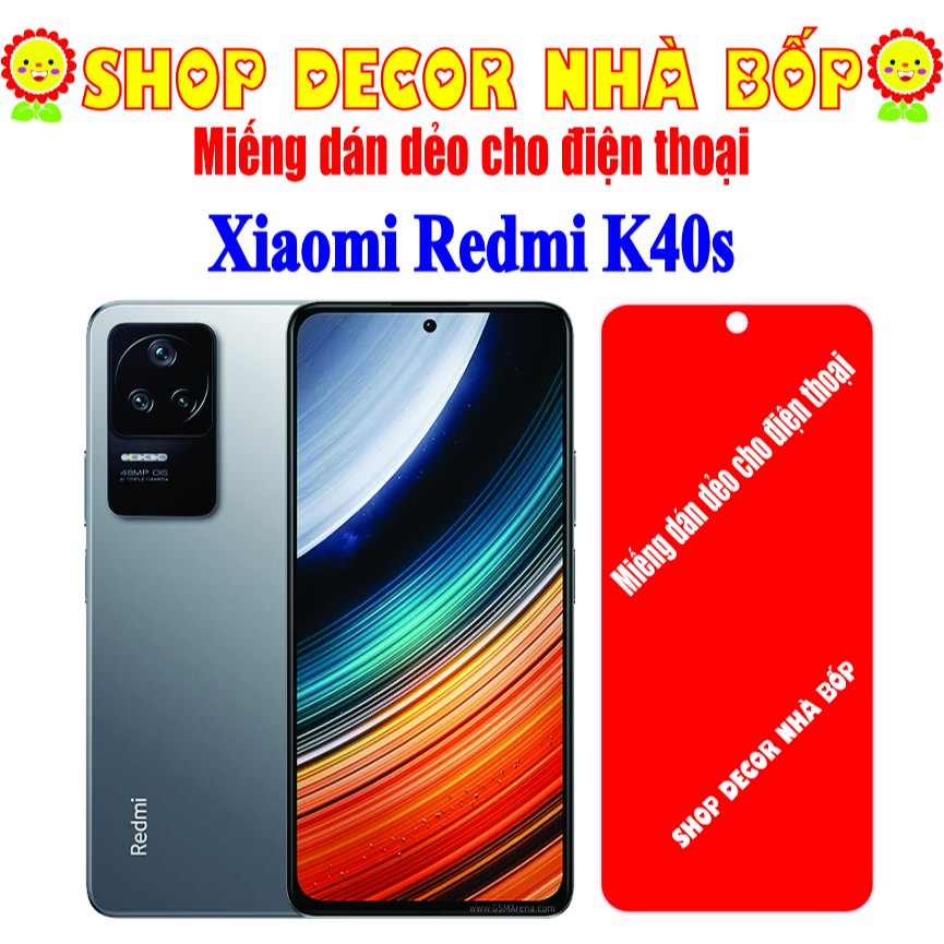 Cường lực dẻo bảo vệ màn hình điện thoại Xiaomi Redmi K40s