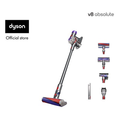 Máy hút bụi không dây Dyson V8 ™ Absolute (Xám Bạc)