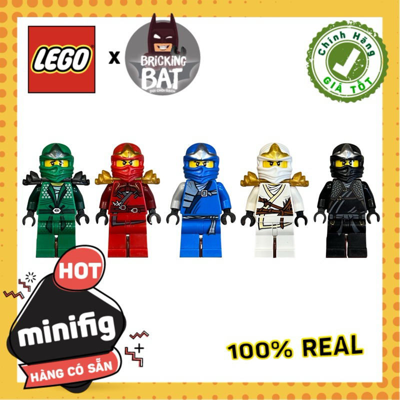 [Bricking Bat] LEGO Minifigs - Ninjago ZX Minifigures