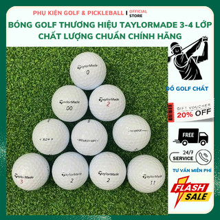 ( COMBO 10 QUẢ ) BÓNG GOLF TAYLORMADE 3-4 LỚP  – CHẤT LƯỢNG CHUẨN HÃNG, GIÁ TỐT