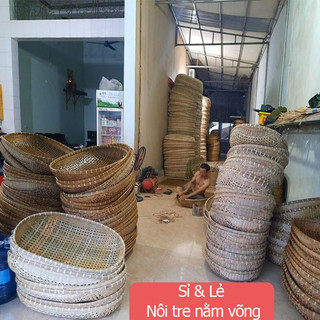 Nôi Tre Đặt Nằm Võng Cho Bé Size 85x55