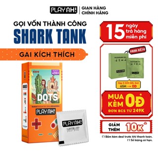 Bao Cao Su PlayAh Extra Dots Thêm Gai Hộp 10 52mm nhiều gai, nhiều gel tăng cực khoái