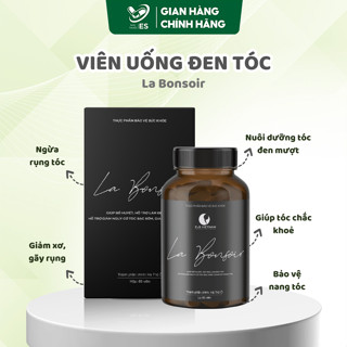 Viên Uống La Bonsoir | Trẻ Hóa Đen Tóc, Kích Thích Mọc, Dưỡng Tóc Chắc Khỏe