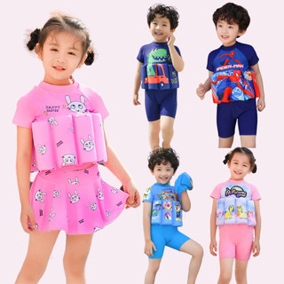 Đồ bơi trẻ em ,áo bơi LIỀN PHAO trợ nổi ,bộ liền có phao cho bé trai bé gái loại CAO CẤP (TT3)