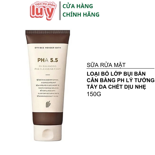Sữa Rửa Mặt Cân Bằng Da PHA 5.5 pH Balancing Cleansing Foam 150ml