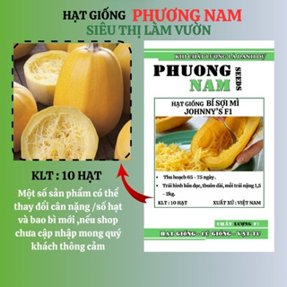 10h - Hạt Giống Bí Sợi Mì Jonhny 'S F1 Phương Nam