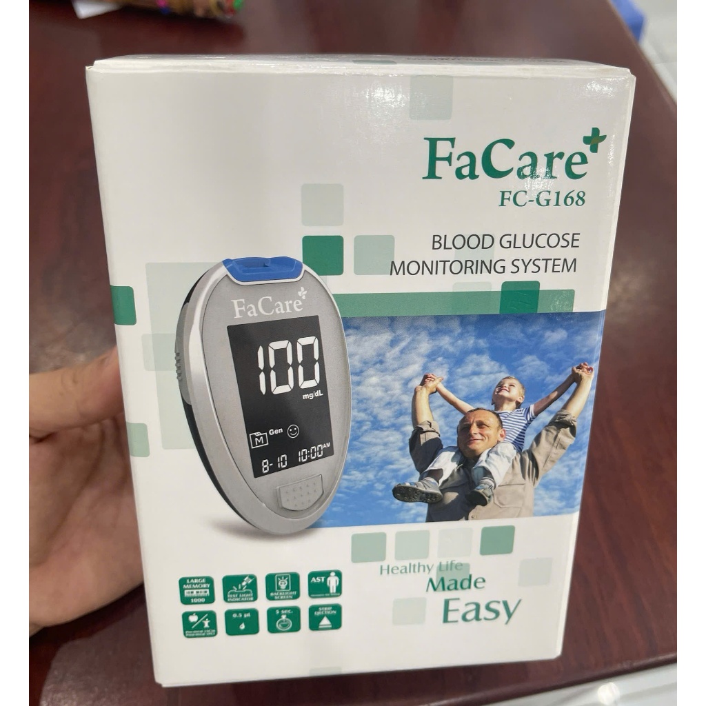Máy đo đường huyết FaCare FC-G168 Bluetooth chính xác cao