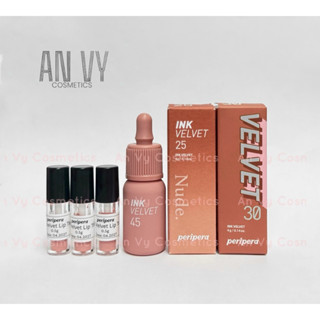 [Chiết] Son kem Peripera Ink Velvet chiết 0,5ml và gốc chiết mịn mượt