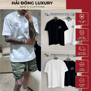  Áo Phông Nam Nữ Lu Vi Bản Rách Xước Siêu Đẹp,Chất Liệu Len Tăm Mịn Đẹp,Thoáng Mát,Lên Fom Chuẩn 