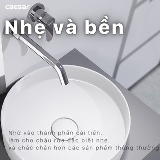 Chậu Rửa Lavabo Đặt Trên Bàn LF5258 - CAESAR(Hàng Chính Hãng)