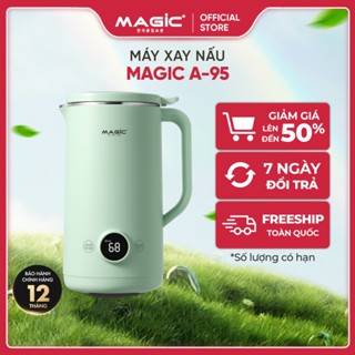 Máy Xay Nấu Sữa Hạt Đa Năng 660ml Magic A-95, 800W, Lưỡi Dao 8 Cánh, Bảo Hành Chính Hãng 12 Tháng