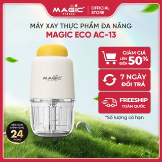 Máy xay đa năng Magic Eco AC-13, 0.3L, 8 lưỡi dao, cối thủy tinh.