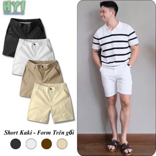 [Helloyou x PhiVi]Quần short khóa moi Form trên gối trẻ trung, lịch sự. Menswear Nam