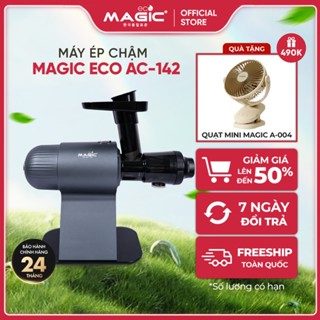 Máy ép chậm trục ngang MAGIC Eco AC-142, lưới 3 tầng, hạn chế kẹt bả.