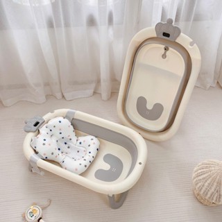 Chậu tắm Holla Rabbit/Bar rot gấp gọn kèm phao tắm cho bé