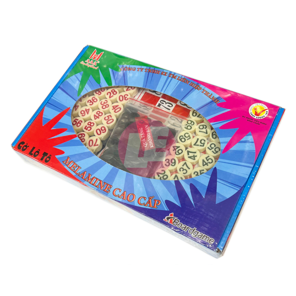Cờ Loto cao cấp chất liệu Melamine (Bộ)