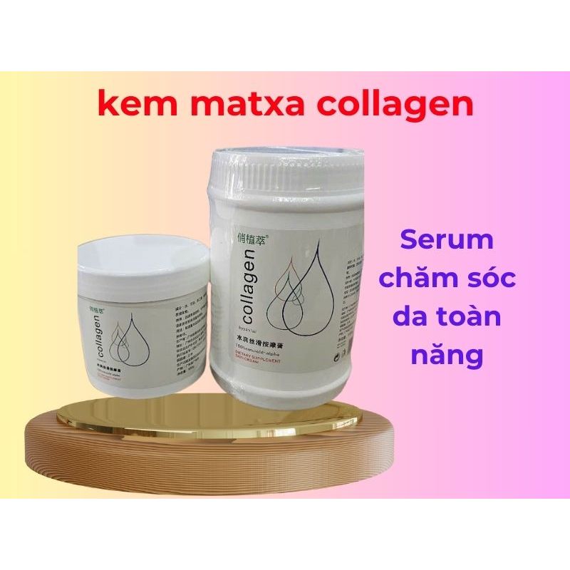 kem massage mặt collagen dùng cho spa và thẩm mỹ viện 1 kg 