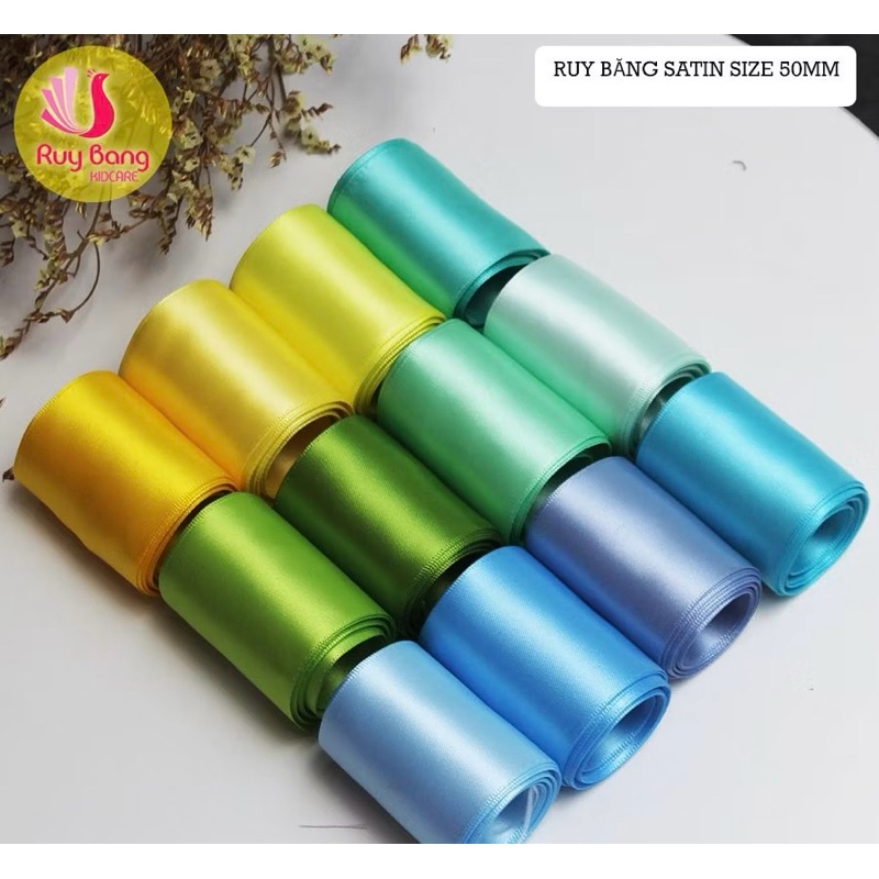 Ruy băng/dây ruy băng/in ruy băng/ruy băng vải/ruy băng bản to/ruy băng lụa cao cấp 2 mặt
